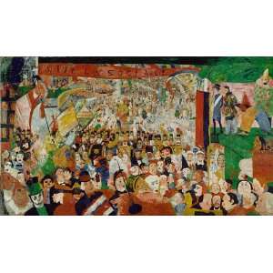  Hand Made Oil Reproduction   James Ensor   24 x 14 inches 