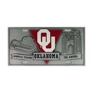  Oklahoma   3D License Plate