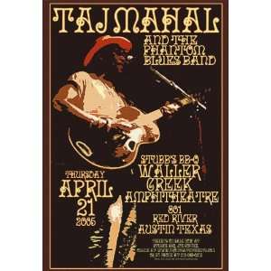  Taj Mahal Austin Texas Concert Handbill Blues Lot x2