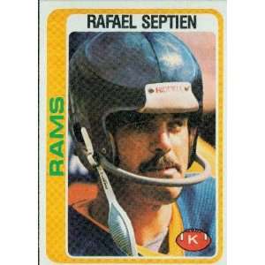  1978 Topps #312 Rafael Septien RC   Los Angeles Rams (RC 