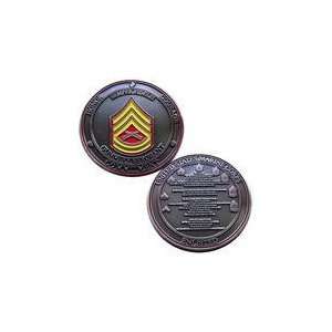  US Marine Corps Gunnery Sergeant Challenge Coin 