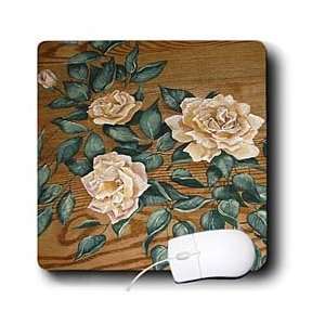  Amy Hurley Heath Flowers   White Tea Roses and Leaves on 
