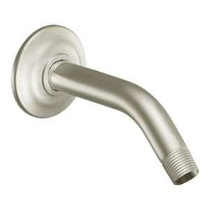   S122Bn Showering Accessories Premium 8 Inch Shower Arm, Brushed Nickel