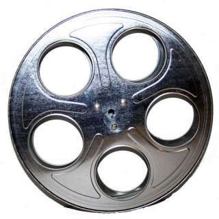 Metal Movie Reels Silver ( For 35 mm Film)   2563  