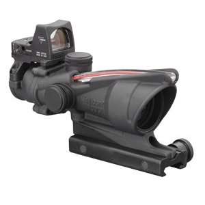 Trijicon ACOG TA31RMR Tactical Scope with Chevron Reticle Pattern and 