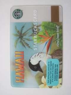 NEW HAWAII EXCLUSIVE NENE STATE BIRD STARBUCKS CARD  