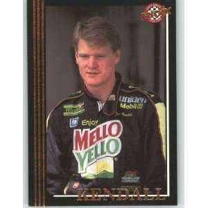  1992 Maxx Black Racing Card # 40 Tom Kendall   NASCAR Trading Cards 