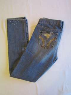   Womens Destroyed Jeans Denim Light Wash Size 7 Waist 28 NWT  