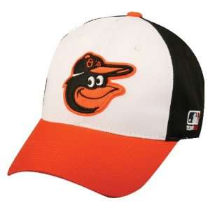 MLB 2012 ADULT Baltimore ORIOLES Home Wht/Blk/Orange Hat Cap 