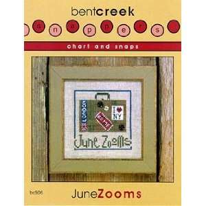  June Zooms (Snappers)   Cross Stitch Pattern Arts, Crafts 