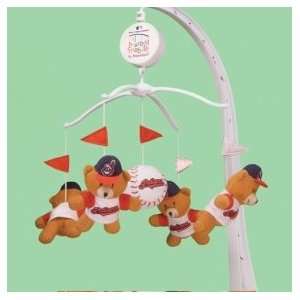 MLB Cleveland Indians Mascot Musical Baby Mobile *SALE*  