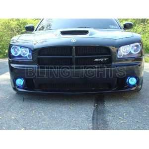 2006 2011 Dodge Charger Blue Halo Fog Lamps Lights SRT8  