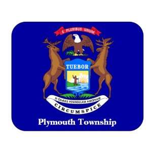   Flag   Plymouth Township, Michigan (MI) Mouse Pad 