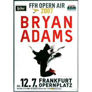  Bryan Adams   Open Air 2007   CONCERT   POSTER from 