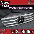 Mercedes Benz W203 01 07 4D Front Grille OEM AMG Style Front Bumper 