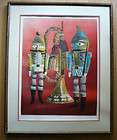 REX BRANDT N.A., LISTED, signed lithograph, rare Artists Proof 
