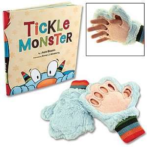 Tickle Monster Interactive Story Book and Mitts Set   Childrens 