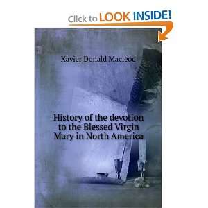  History of the devotion to the Blessed Virgin Mary in 