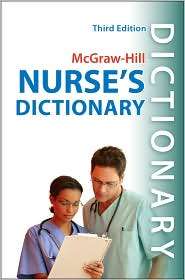 McGraw Hills Nurses Dictionary, (0071635858), U Panda, Textbooks 