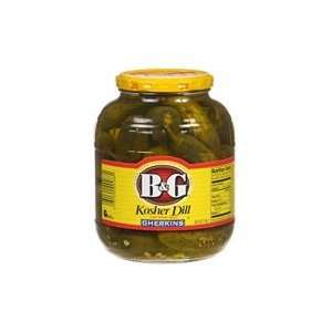  B&g® Kosher Dill Gherkins   46 Oz. Jar 