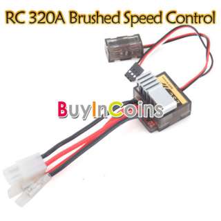RC VSC 320A Brushed Speed Control ESC For 1/8 1/10 Car Truck Rock 
