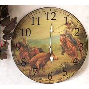  Vintage Western Wall Clock 