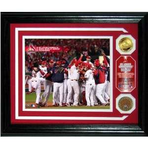   Series Celebration Photomint W/ Authentic Busch Stadium Infield Dirt