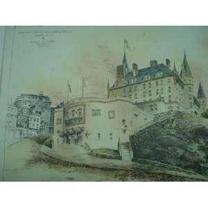   Design for Fortress Hotel & Opera House, Quebec, CAN 