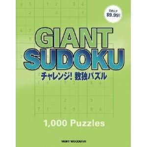  Giant Sudoku Mort Woodman Books