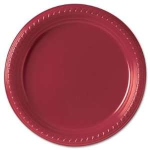  SOLO Cup Company Plastic Plates, 9, Red, 500/Carton 