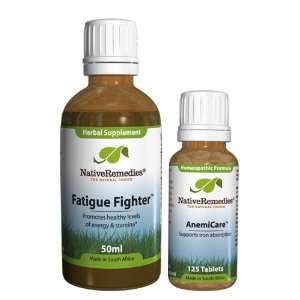 Native Remedies Anemicare And Fatigue Fighter Combopack (one Of Each 