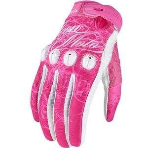    Icon Womens Sub Street Angel Gloves   Large/Pink Automotive