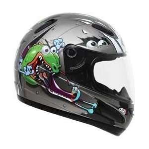 Max GM39Y Lizard Helmet, Titanium, Size Md, Size Segment Youth 