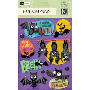   Panacci Halloween Bat Family Adhesive Chipboard Arts, Crafts & Sewing