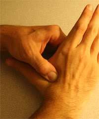 Use this pressure point along with the spell meditation to increase 