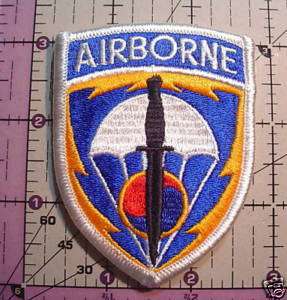 AIRBORNE SPECIAL OPERATIONS COMMAND KOREA COLOR PATCH  