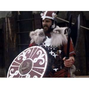 in Costume, Viking Gothic Revival, Shetlands, Scotland, United Kingdom 