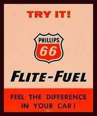 1960s Frontier Airlines Phillips 66 Aviation Flite Fuel Matchcover #1 