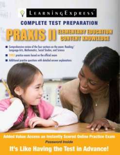   Praxis II Elementary Education Content Knowledge by 