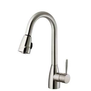 Vigo VG02014ST Stainless Steel Kitchen Faucets Single Handle Stainless 