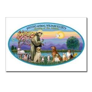   , Birds & Lamb Holy Post Card Pocono Animal Society 