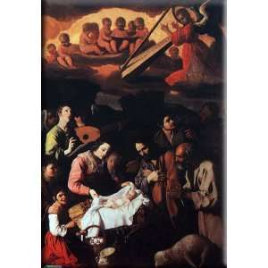   of the Shepherds 11x16 Streched Canvas Art by Zurbaran, Francisco de
