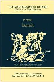 Isaiah Hebrew Text & English Translation with an Introduction and 