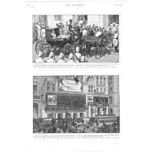  New York Newspaper Office News Victory 1898