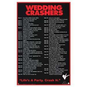  Wedding Crashers Movie Poster, 22.25 x 34.5 (2005)