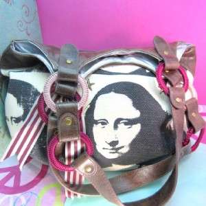 ANDY WARHOL Handbag MONA LISA Canvas Foundation for Visual Arts  