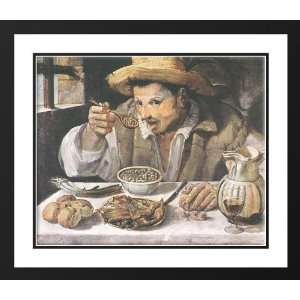  Carracci, Annibale 23x20 Framed and Double Matted The Bean 