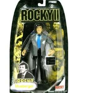  Brent Musberger Announcer Action Figure   Rocky II Toys 