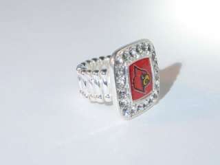 Officially licensed Louisville Cardinals Stretch Ring