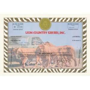  Lion Country Safari, Inc. 20x30 Canvas